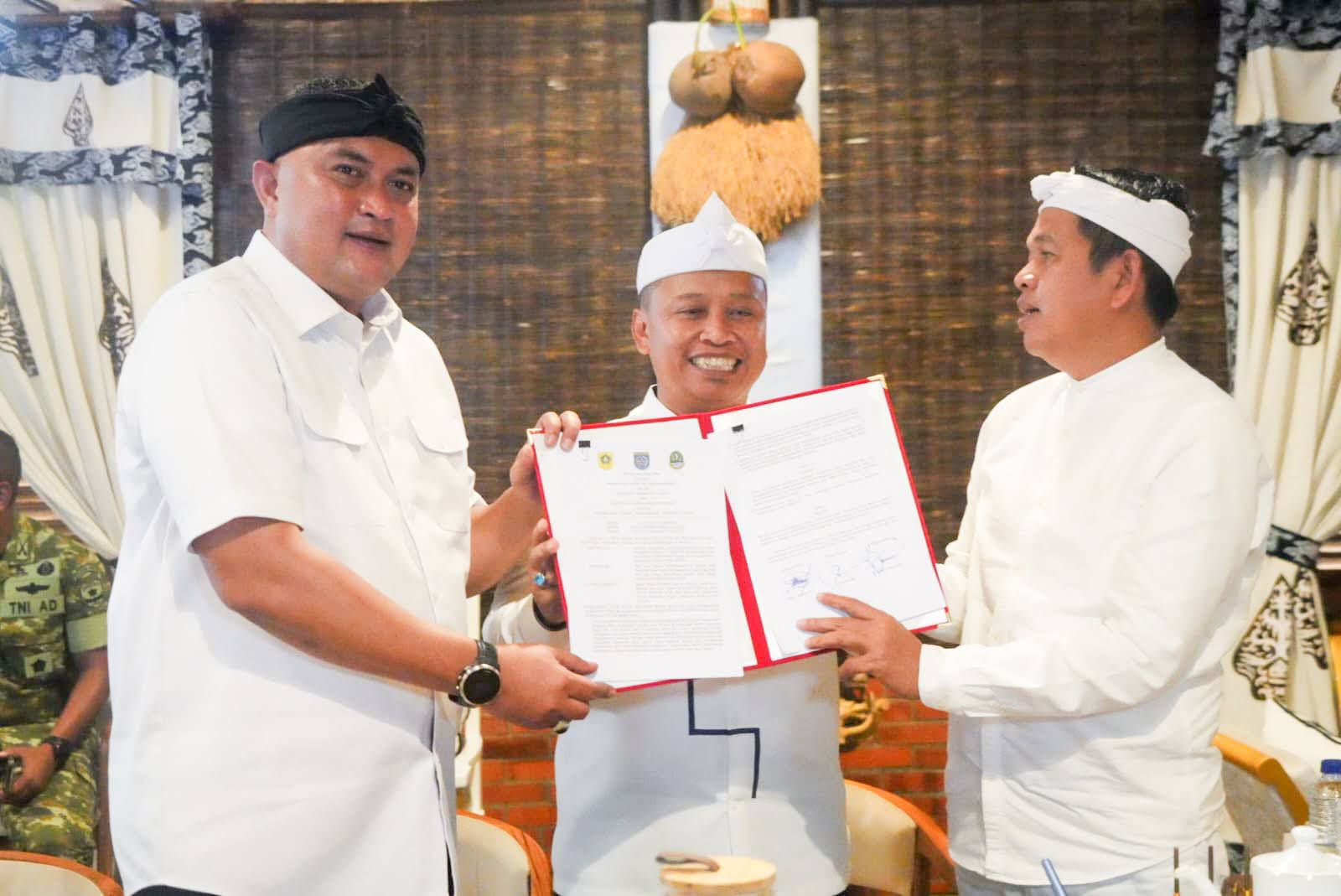 Bupati Bogor Hadiri Rapat Bersama Kepala Daerah se-Jawa Barat dan Teken MoU Pembangunan Underpass Citayam–Bojonggede